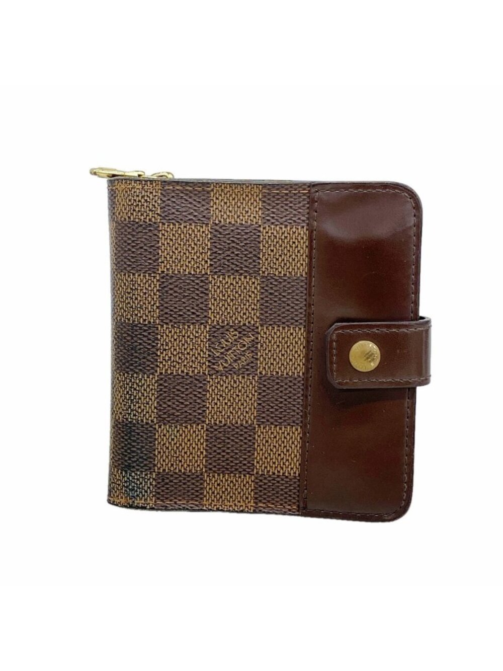 Louis Vuitton Wallet Damier Compact Zip Ebene